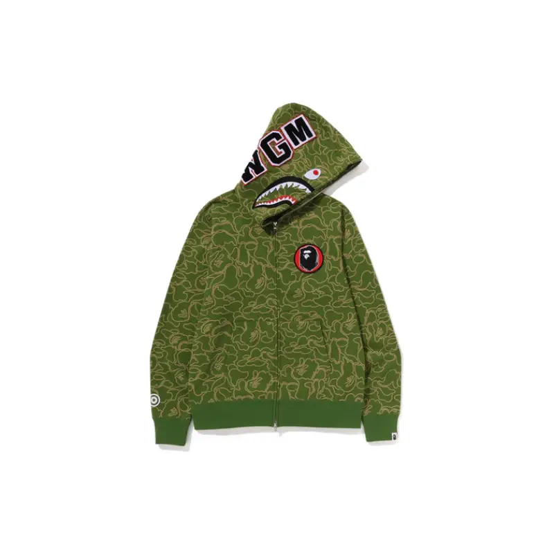 BAPE 30th Anniversary Hoodie - Green - Front