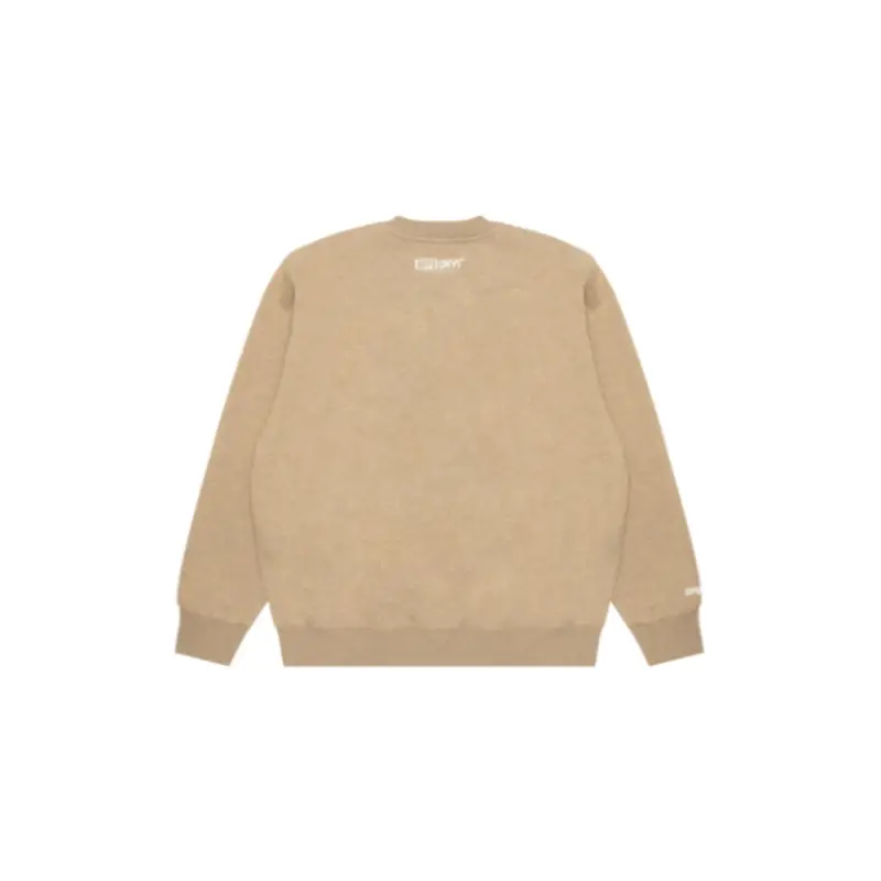 BAPE Basic crewneck Sweatshirt - Beige - Back