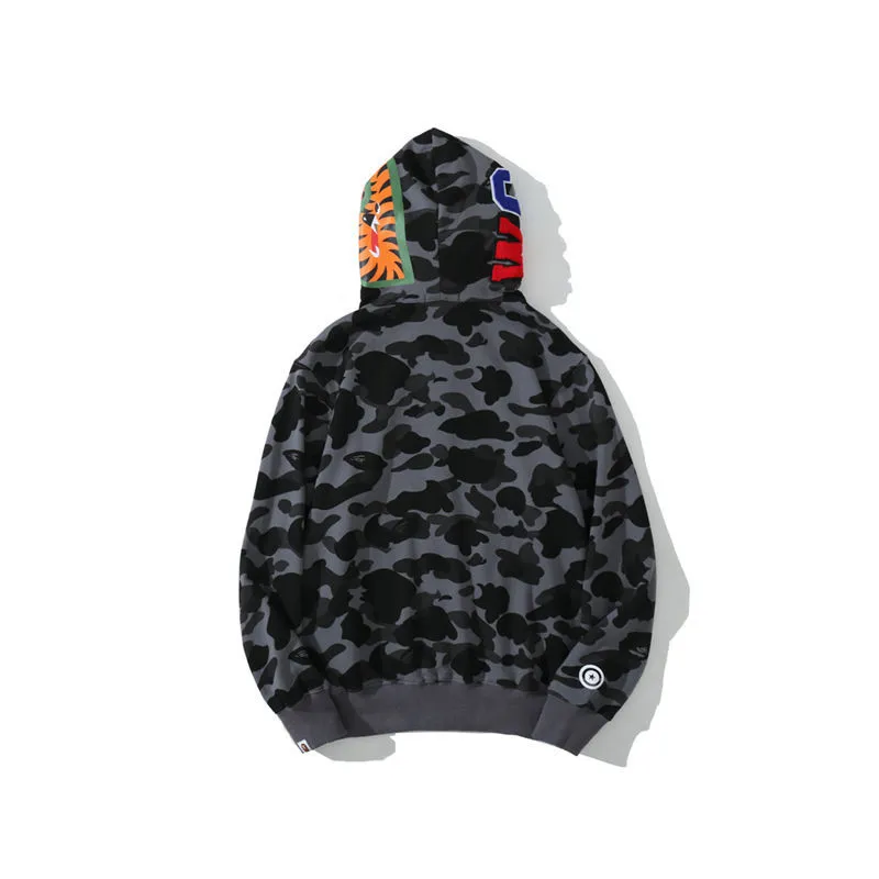 BAPE Black Camo Hoodie - Back
