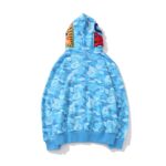 BAPE Camo Hoodie - Blue - Back