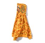 BAPE Camo Hoodie - Yellow - Side