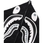 BAPE College Monogram Shark Hoodie - Black - Hood