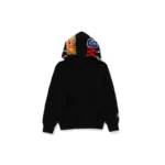 BAPE Shark Full Zip Hoodie - Black - Back