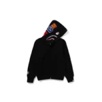 BAPE Shark Full Zip Hoodie - Black - L-Front