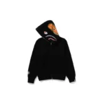 BAPE Shark Full Zip Hoodie - Black - R-Front