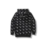 BAPE x CDG Hoodie - Black - Back