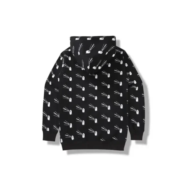 BAPE x CDG Hoodie - Black - Back