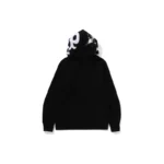 BAPE x PANDA Full Zip Hoodie - Black - Back