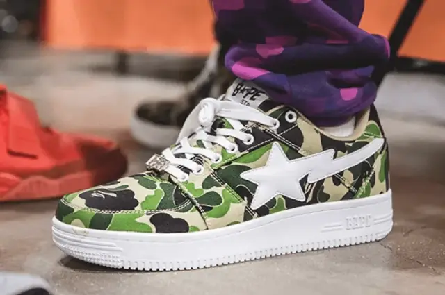 BAPE Shoes Worn by Random girl