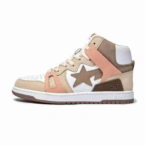 BAPESTA 93 HI Brown Shoes