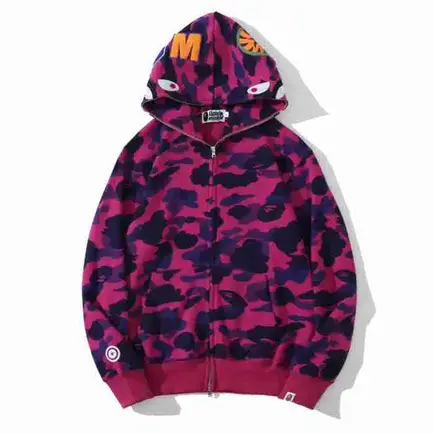 BAPE Camo Purple Hoodie