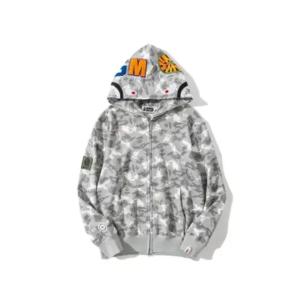 BAPE Grey Camo Hoodie