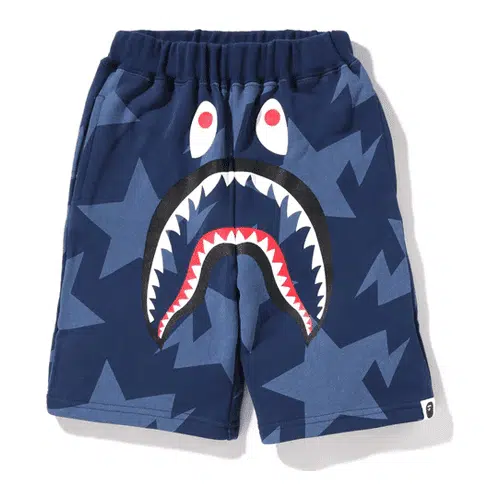 BAPESTA Shark track shorts