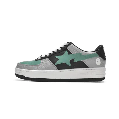 BAPESTA Star Leather Patch Low Shoes