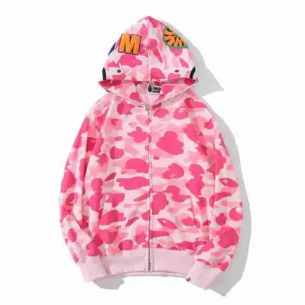 Pink Bape Hoodie
