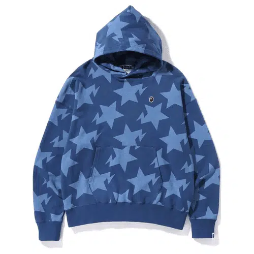 BAPESTA Star Relaxed Fit Hoodie